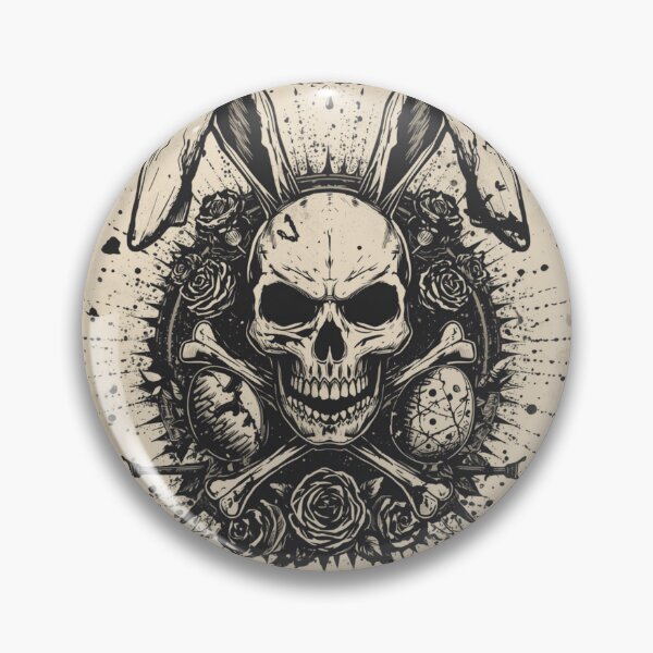 Item preview, Easter Is Dead | Grunge Skull Bunny No More Bunny designed and sold by Shanker-studio.