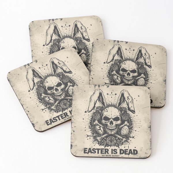 Item preview, Easter Is Dead | Grunge Skull Bunny No More Bunny designed and sold by Shanker-studio.