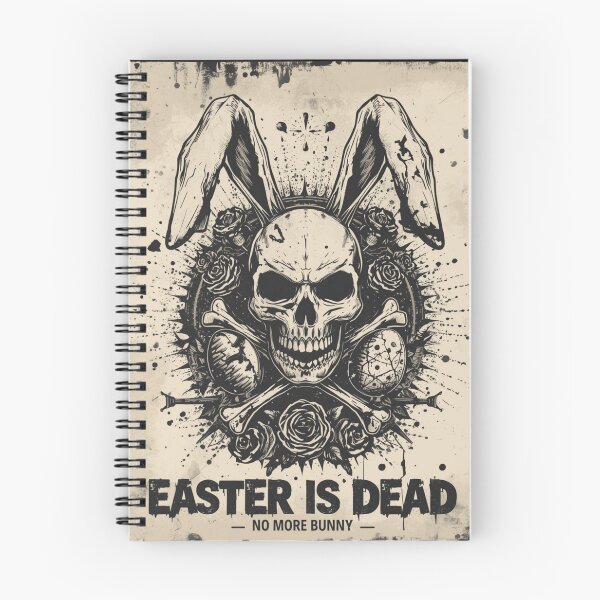 Item preview, Easter Is Dead | Grunge Skull Bunny No More Bunny designed and sold by Shanker-studio.