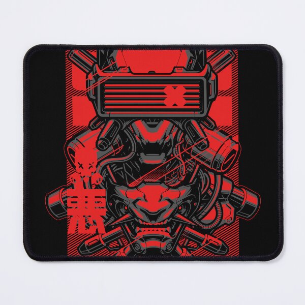 Item preview, Red Cyberpunk ONI MECHA designed and sold by Blackout  Brother.