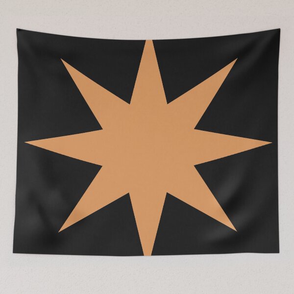 Item preview, Golden shining geometric star 127sm designed and sold by 127sm.