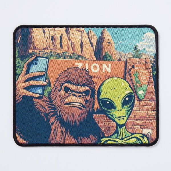 Item preview, Bigfoot & Alien Travel - Zion National Park  designed and sold by 3D SONS SUPPLY.