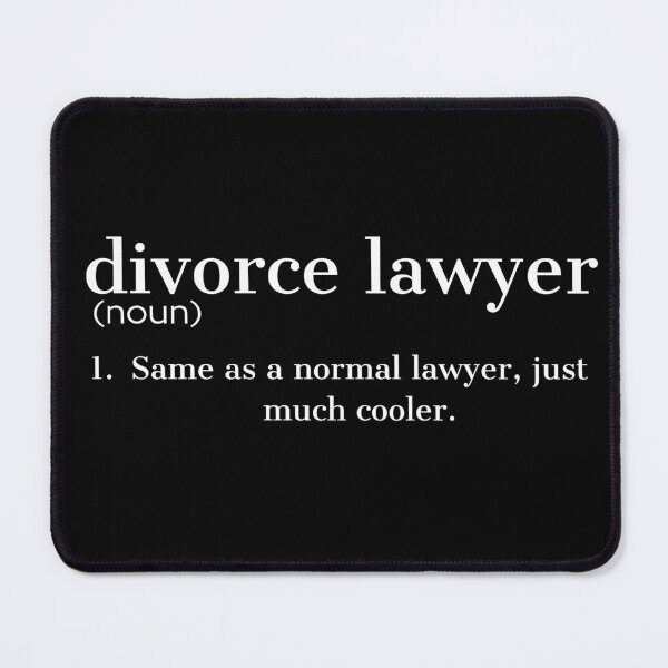 Item preview, Divorce lawyer - same as a normal lawyer, just much cooler Classic Funny T-Shirt designed and sold by OldSkullDesigns.