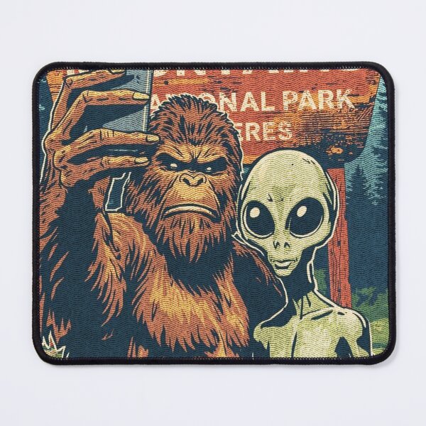 Item preview, Bigfoot & Alien Travel - Smokey Mountain National Park designed and sold by 3D SONS SUPPLY.