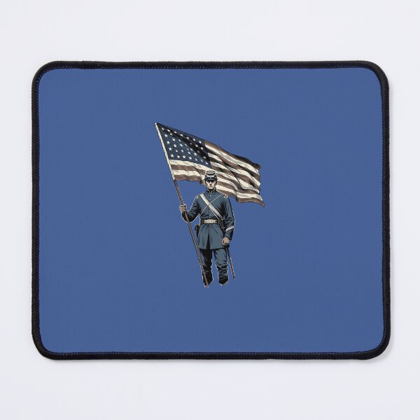 Item preview, American Civil War Union Soldier Vintage Engraving Art Print | Civil War History Gift designed and sold by Historylbt.