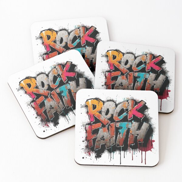 Artikelvorschau, ROCK FAITH FARBIG entworfen und verkauft von CemDigitalArt.
