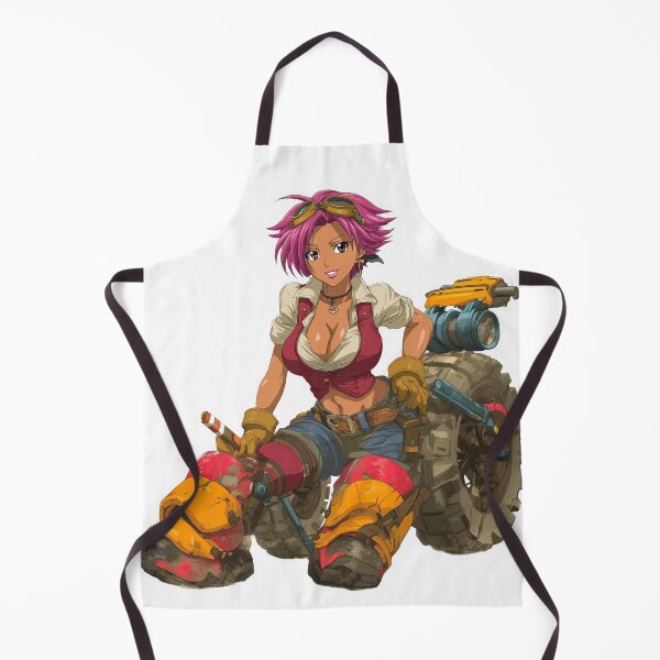 Item preview, Pink Haired Anime Mechanic Girl designed and sold by Piotrek0001.