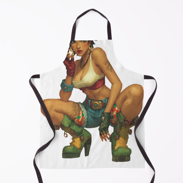 Item preview, Blue Haired Streetwear Anime Girl Squatting designed and sold by Piotrek0001.