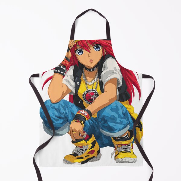 Item preview, Purple Haired Anime Girl in Red Cap designed and sold by Piotrek0001.