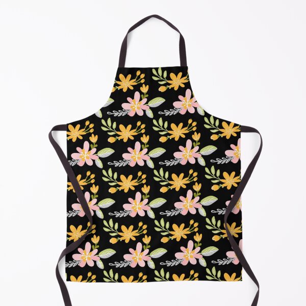 Item preview, Seamless Pink & Yellow Wildflower Pattern Duvet Cover designed and sold by FestivityFinds.