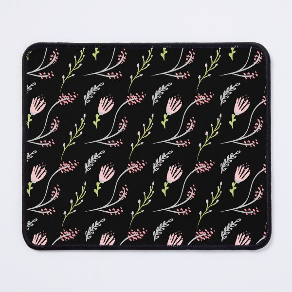 Item preview, Minimal Pink Wildflower Sprigs Seamless Pattern Scarf – Hand-Drawn Botanical Branches designed and sold by FestivityFinds.