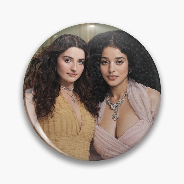 Item preview, Chase Infiniti and Lucy Halliday from the series The Testaments (fan art) designed and sold by PopCultureAndStuff.