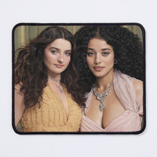 Item preview, Chase Infiniti and Lucy Halliday from the series The Testaments (fan art) designed and sold by PopCultureAndStuff.
