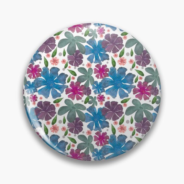 Item preview, Colorful Watercolor Floral Seamless Pattern | Vibrant Hand Painted Botanical Flowers designed and sold by HopeAndHustle.