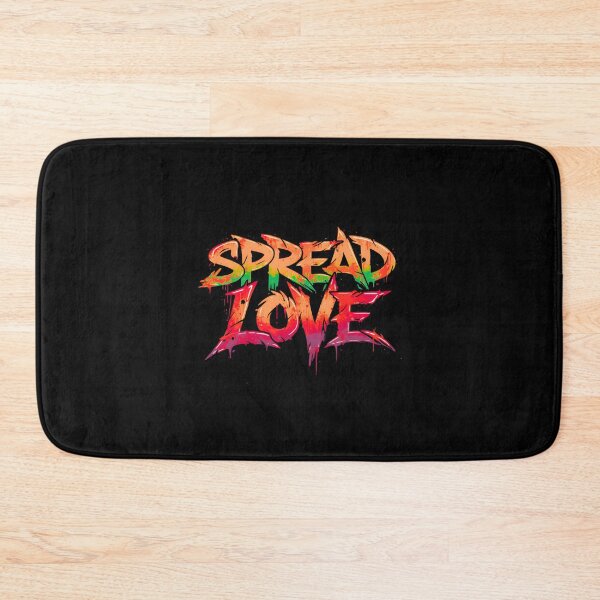 Item preview, Spread Love Street art – Urban Street Art Typography Design designed and sold by typoinspired.