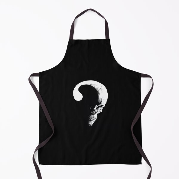 Item preview, The Question of Mortality – Negative Space Skull Art designed and sold by UrbanCanvas 111.