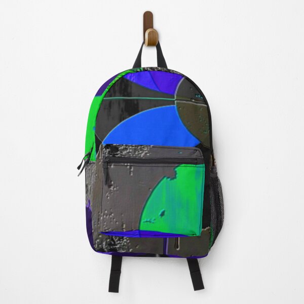 Item preview, radiant color wheel dark fluorescence colorful geometric abstract design designed and sold by SmashingDeals.