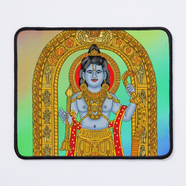 Item preview, Child Rama Cute Artwork – Divine Hindu Baby Ram Illustration designed and sold by Harshit_Digital_Arts.