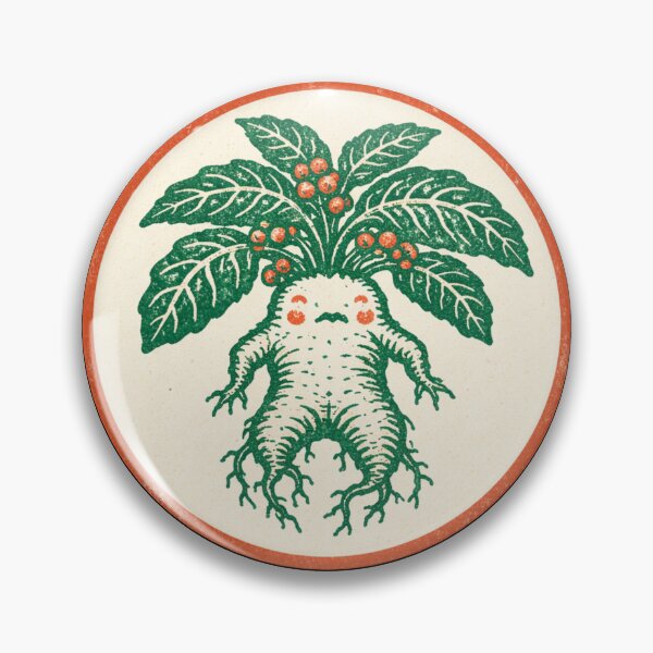 Item preview, The Grumpy Mandragora designed and sold by Jennifer Chiera.