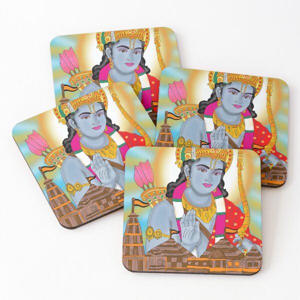 Item preview, Rama Divine Artwork – Hindu Epic Hero Spiritual Illustration designed and sold by Harshit_Digital_Arts.