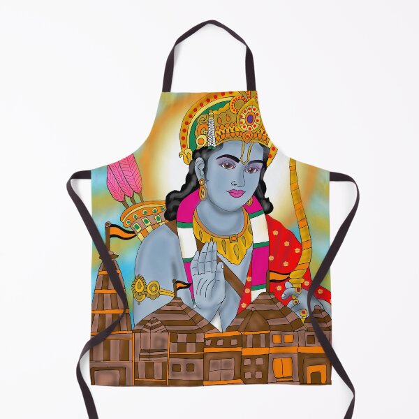 Item preview, Rama Divine Artwork – Hindu Epic Hero Spiritual Illustration designed and sold by Harshit_Digital_Arts.