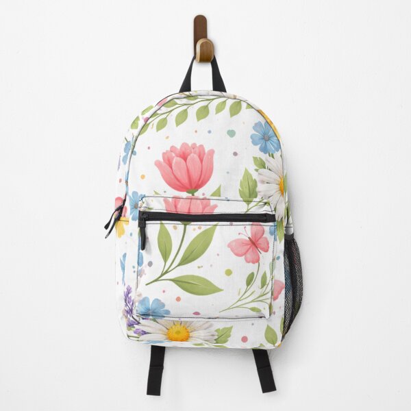 Item preview, Hello Spring Floral Typography – Cute Pastel Flowers & Leaves Design designed and sold by anandsiva2703.