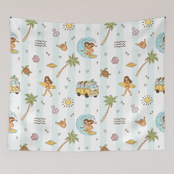 Item preview, Coastal Surfer Girl Patterns designed and sold by salty arts design.