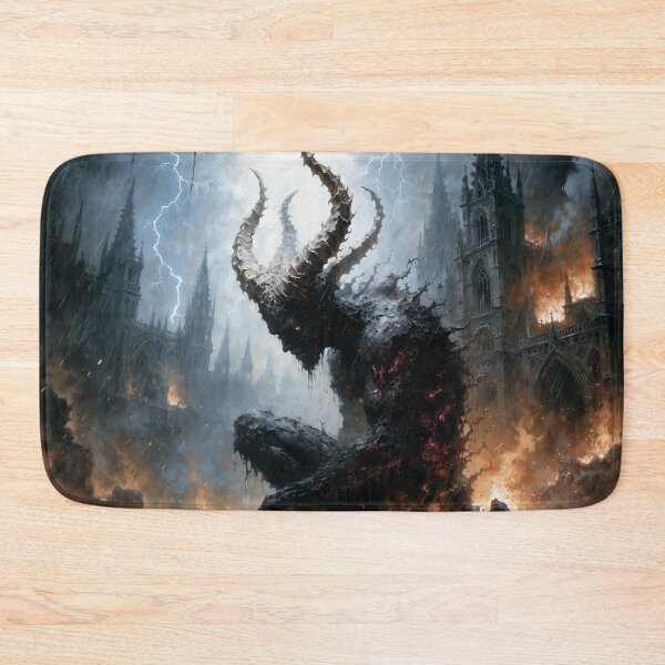Item preview, Fallen King – Dark Gothic Demon Apocalypse Fantasy Art designed and sold by cr6zym1nd.