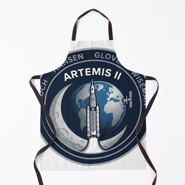 Item preview, Artemis II Mission Logo - NASA Moon to Mars Astronaut Crew Badge  designed and sold by RedVista.