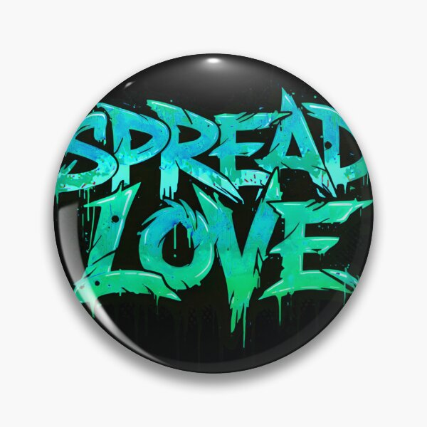 Item preview, Spread Love Dripping Graffiti – Modern Aesthetic Streetwear  designed and sold by typoinspired.
