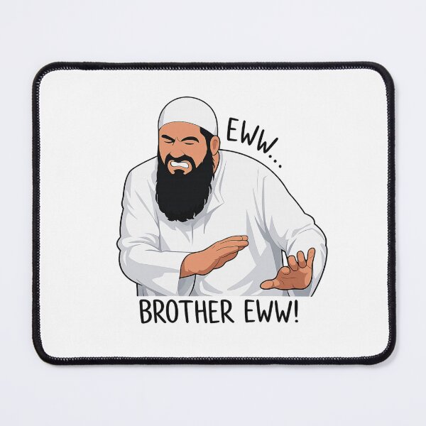 Item preview, Brother Eww Meme – Funny Reaction Islamic Humor Design designed and sold by Sketchbook Studio by Aqsaa.