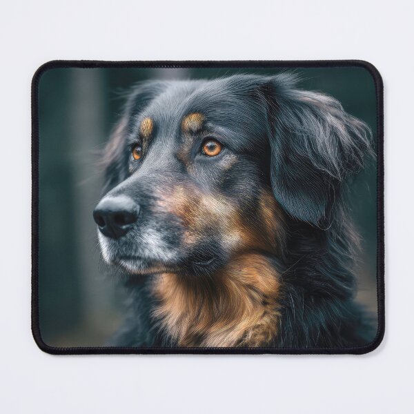 Item preview, Hovawart Dog Portrait designed and sold by Elisabeth Lucas.