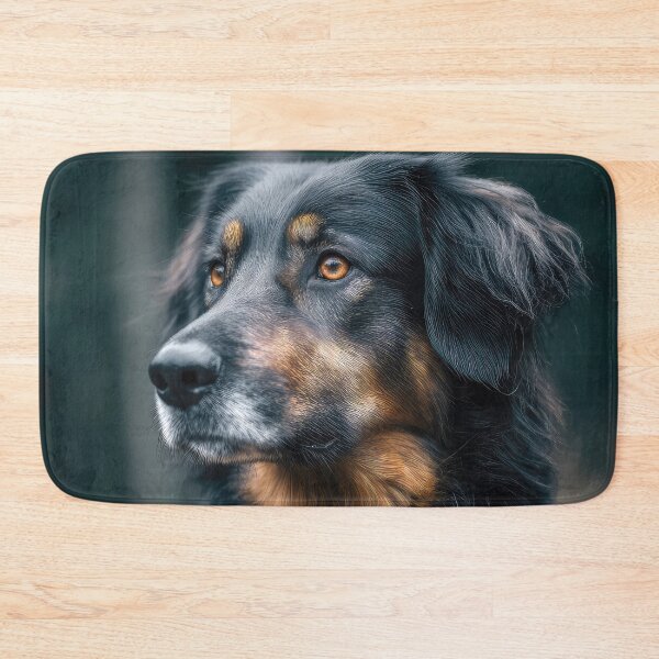 Item preview, Hovawart Dog Portrait designed and sold by Elisabeth Lucas.