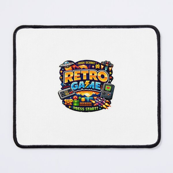 Item preview, Retro Gaming Nostalgia Sticker - 8-Bit Arcade Style designed and sold by LYZ7VANI.