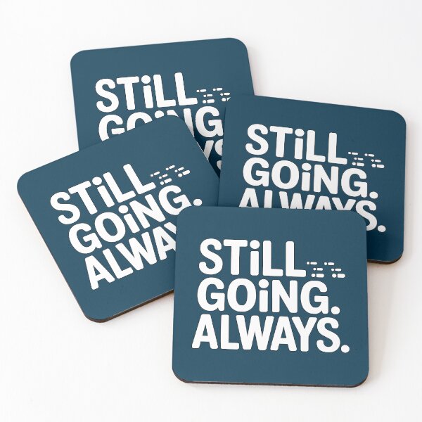 Item preview, Still Going Always – Minimalist Motivation & Mental Health  designed and sold by ُEldalal-Design.