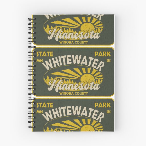 Item preview, Whitewater State Park, Winona County, Minnesota, badge design designed and sold by Wanderful-roads.