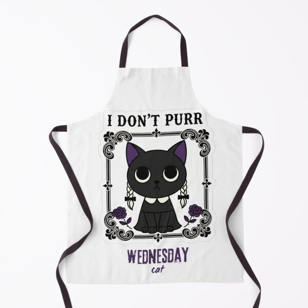 Item preview, I don't Purr Wednesday cute cat designed and sold by Mojibebe.