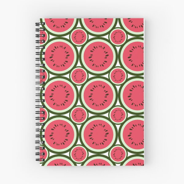 Item preview, Modern Watermelon Slice Seamless Pattern Design designed and sold by NadDot.