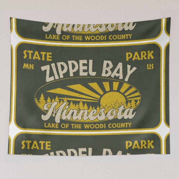 Item preview, Zippel Bay State Park, Lake of the Woods County, Minnesota, badge design designed and sold by Wanderful-roads.