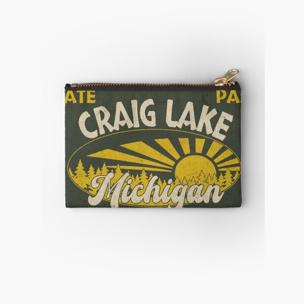 Item preview, Craig Lake State Park, Baraga County, Michigan, badge design designed and sold by Wanderful-roads.