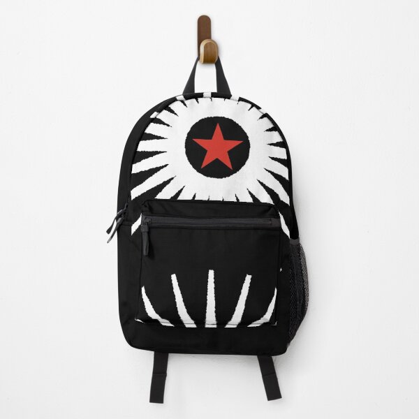 Item preview, White needle star and red star 127sm designed and sold by 127sm.