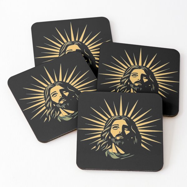 Item preview, Profile of Jesus' Face designed and sold by Cre8andRecre8.