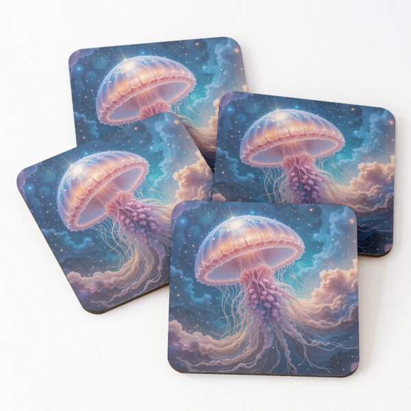 Item preview, Travel of Jellyfish - 1 designed and sold by Undersea Ai Art.