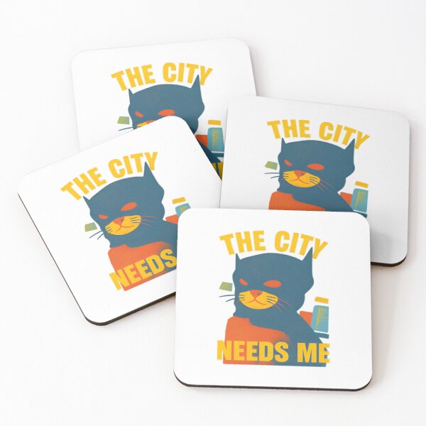 Item preview, The City Needs Me Cat designed and sold by Colorful-Garden.