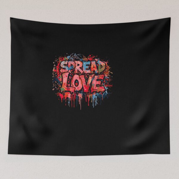 Item preview, Spread Love | Graffiti Quote | Street Graffiti Art designed and sold by typoinspired.