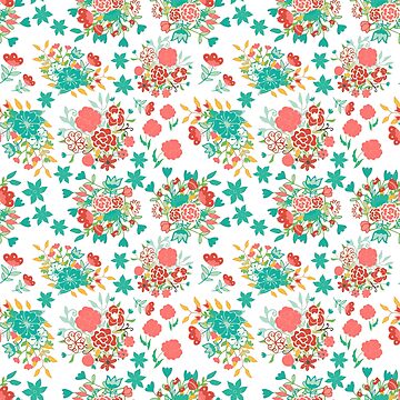 Artwork thumbnail, Mini Ditsy Pattern by cafelab