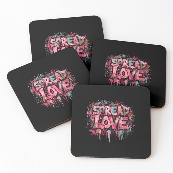 Item preview, Spread Love | Graffiti Quote | Urban Street Art designed and sold by typoinspired.