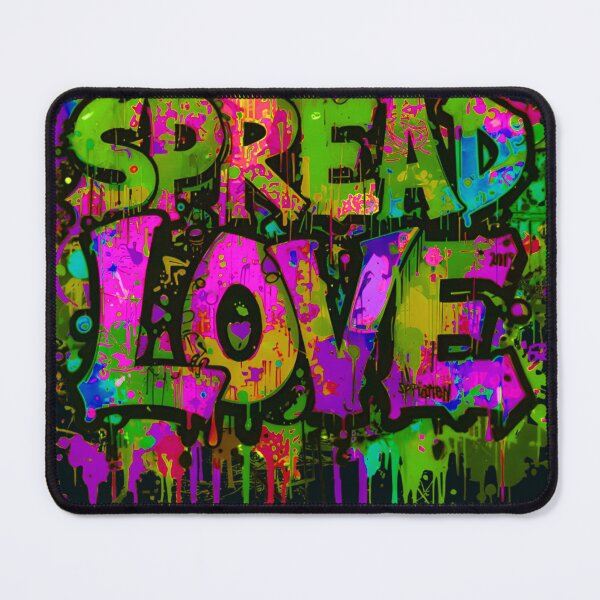 Item preview, Spread Love | Graffiti Quote | Urban Street Style designed and sold by typoinspired.