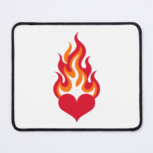 Item preview, Flaming Heart designed and sold by Neural-canvas.
