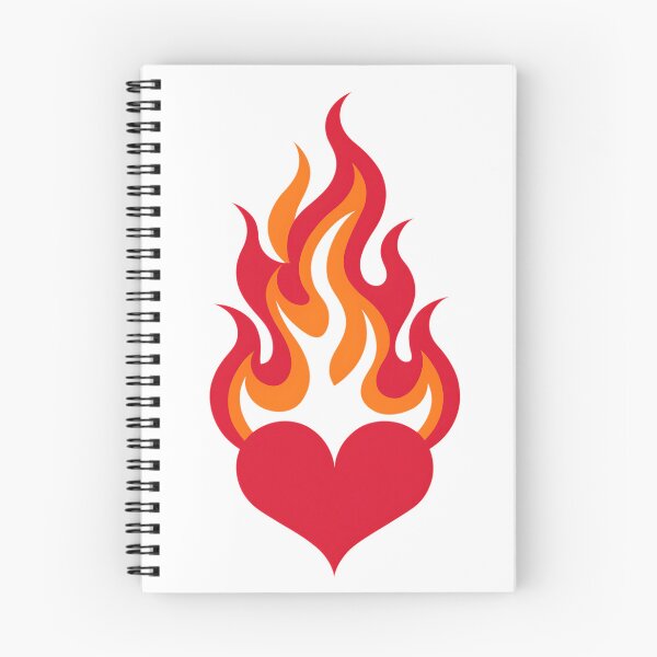 Item preview, Flaming Heart designed and sold by Neural-canvas.